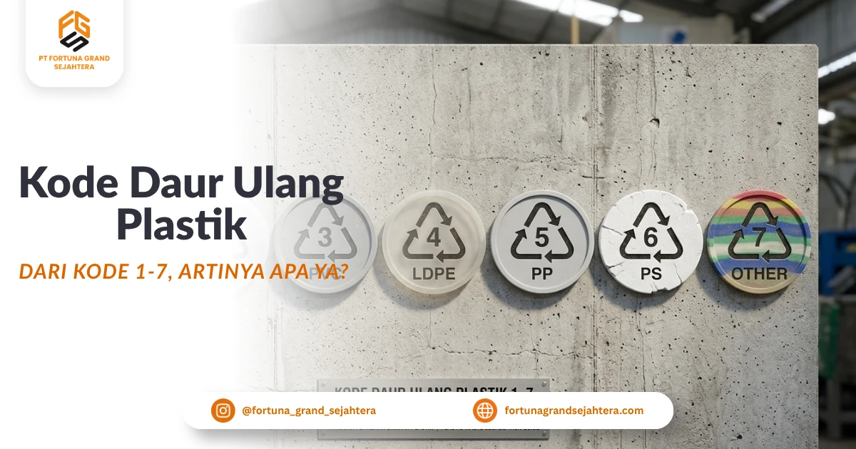 Arti Simbol Kode Daur Ulang Plastik 1 Sampai 7
