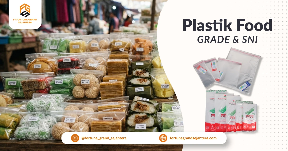 Ciri dan Standar Plastik Kemasan Food Grade