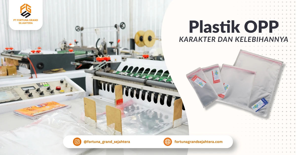 Pengertian dan Karakteristik Plastik OPP FGS
