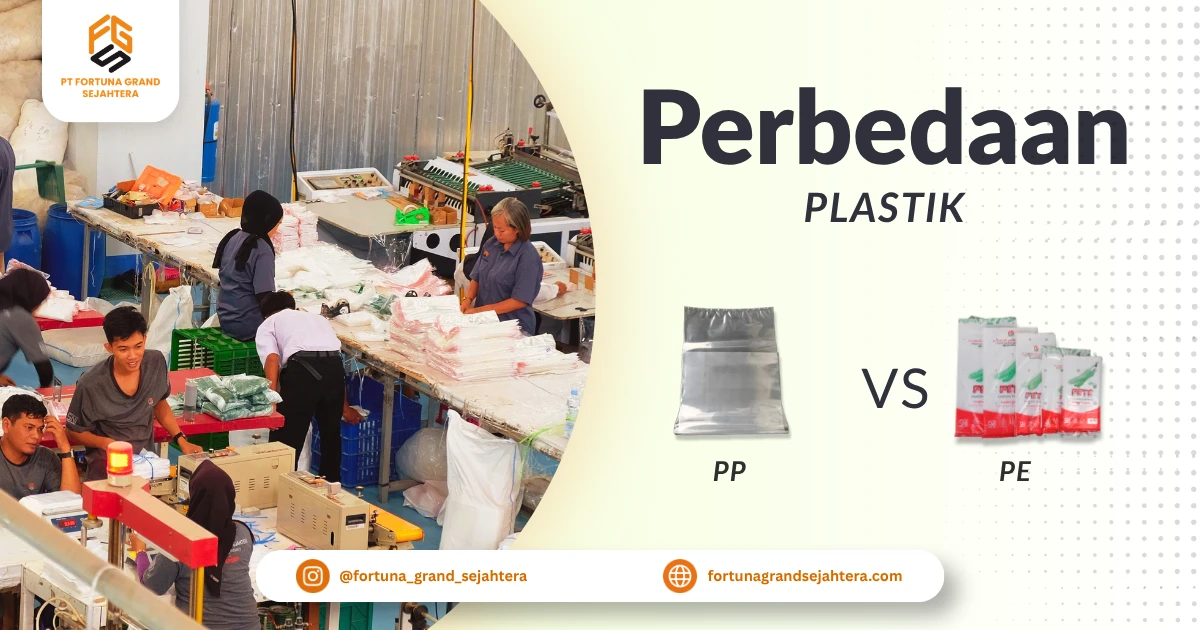 Perbedaan Karakteristik Plastik PP dan PE